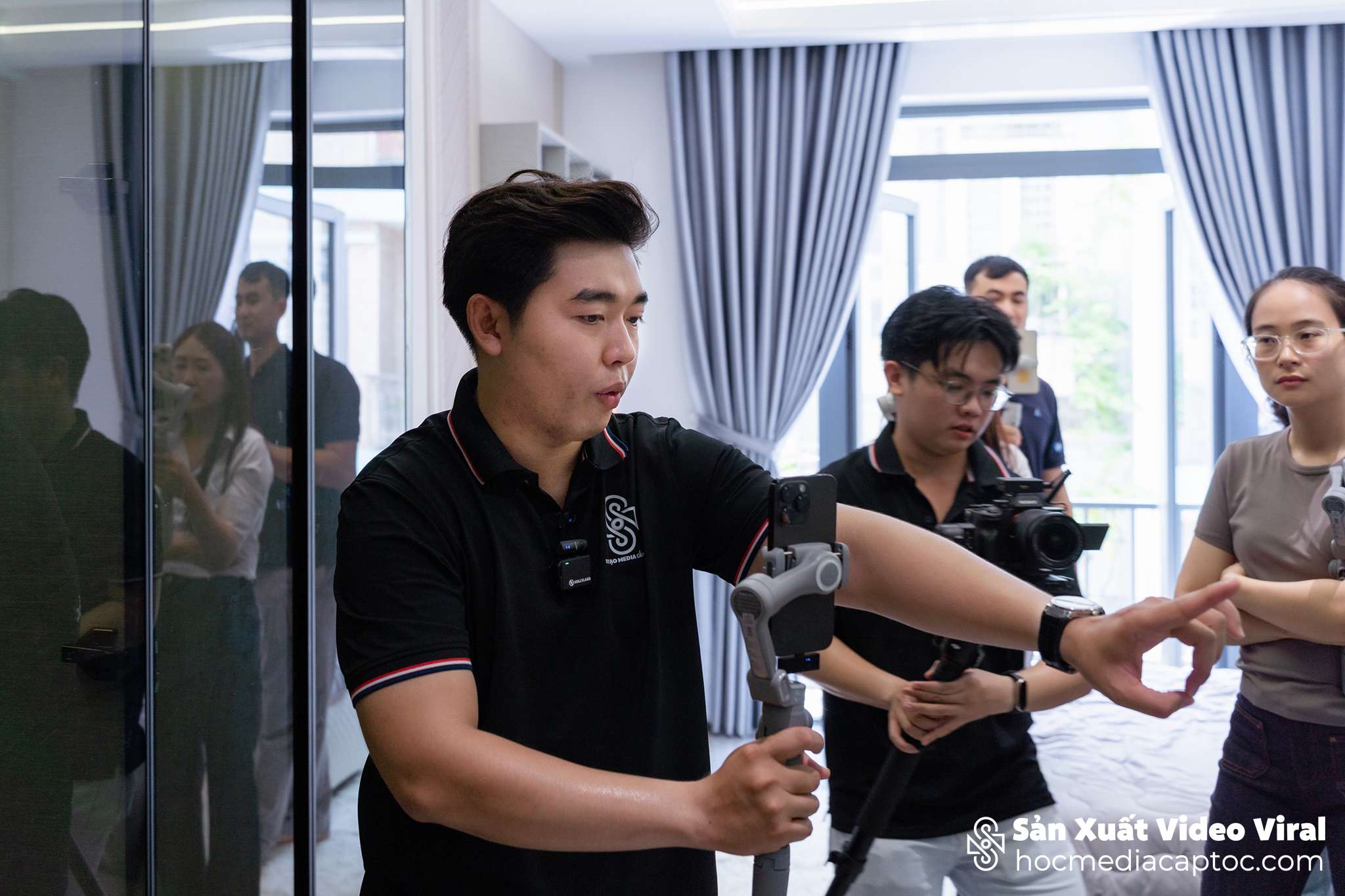 Học quay video BĐS