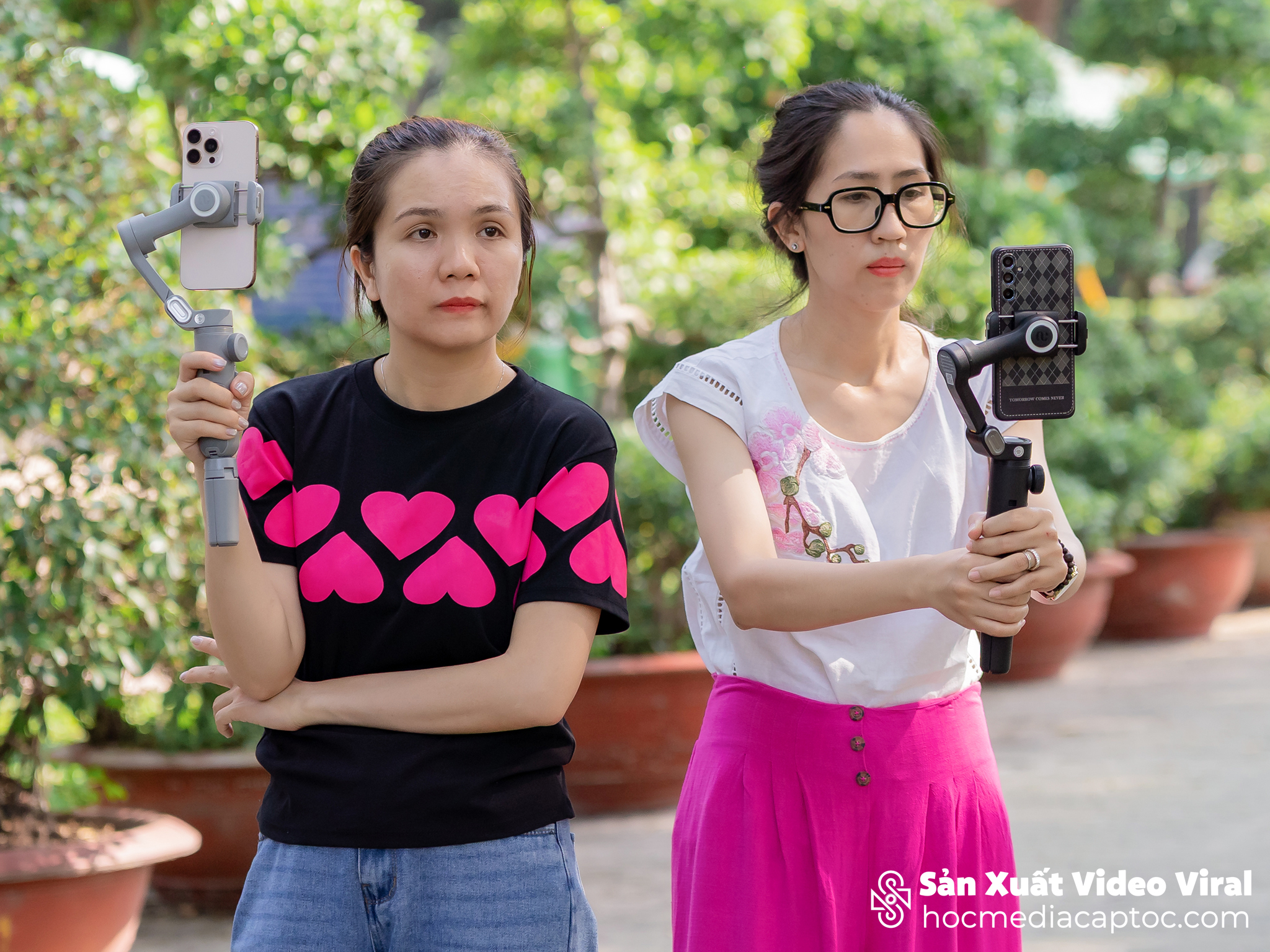 Thực hành ở công viên – Khóa học thực hành ở công viên Gia Định cùng học viên TISA K037