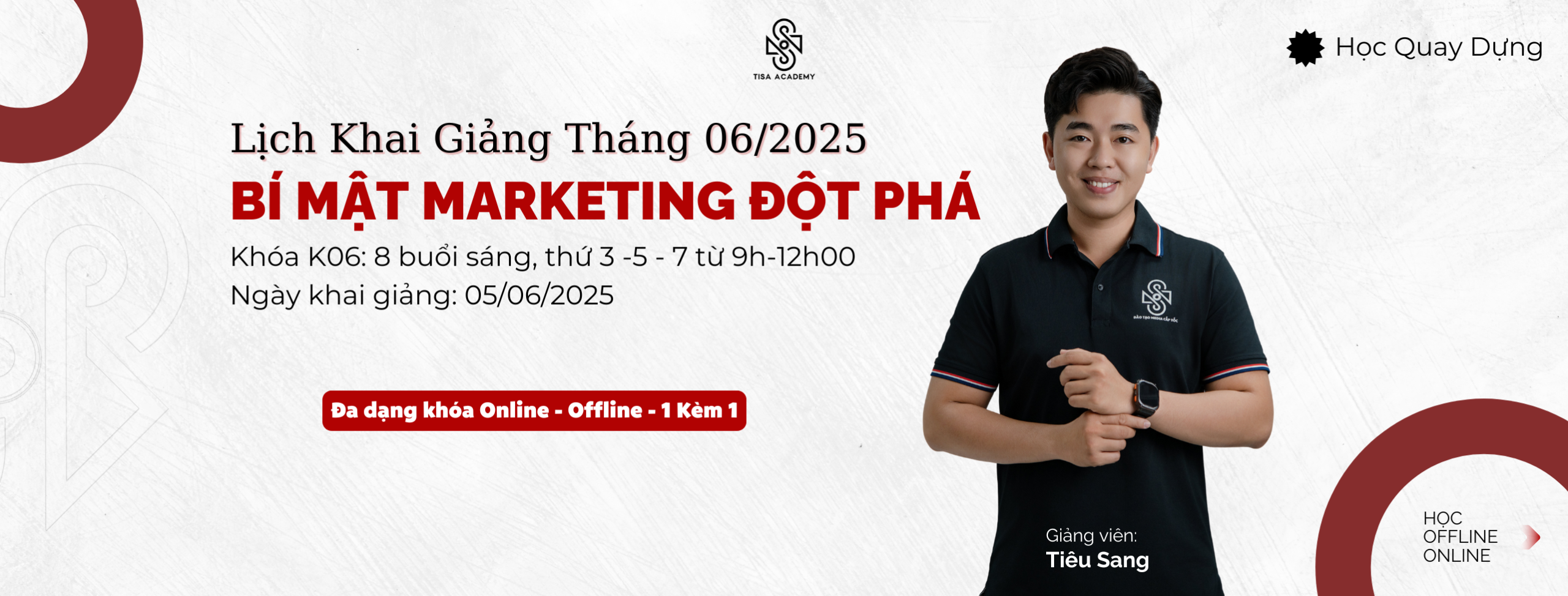 LỊCH KHAI GIẢNG THÁNG 6